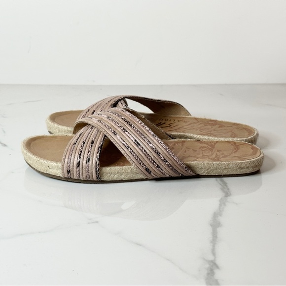 Blowfish Criss Cross Slides 8 Espadrilles - Picture 2 of 9